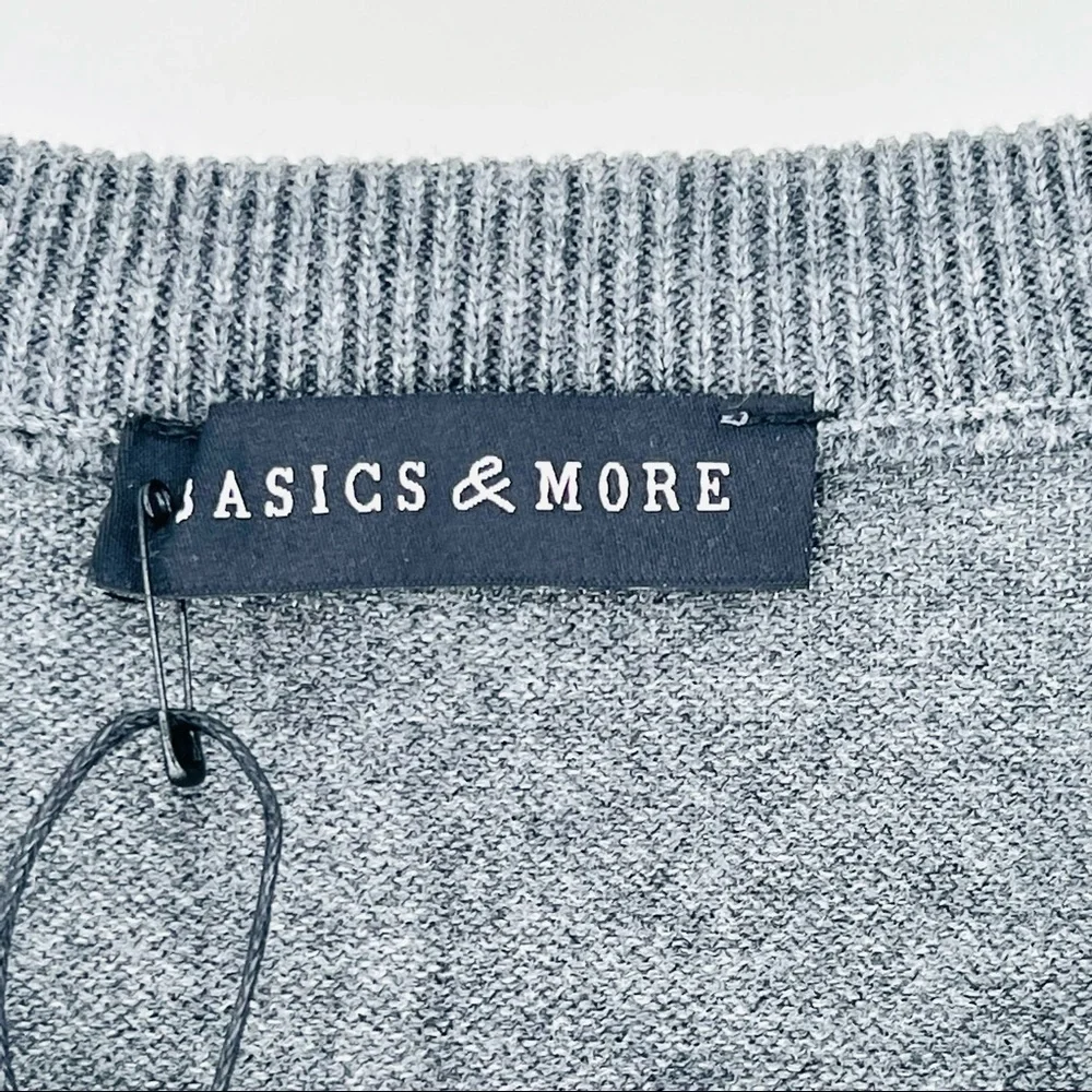 Basics & More Men's Cotton Pullover Sweater - 2XL